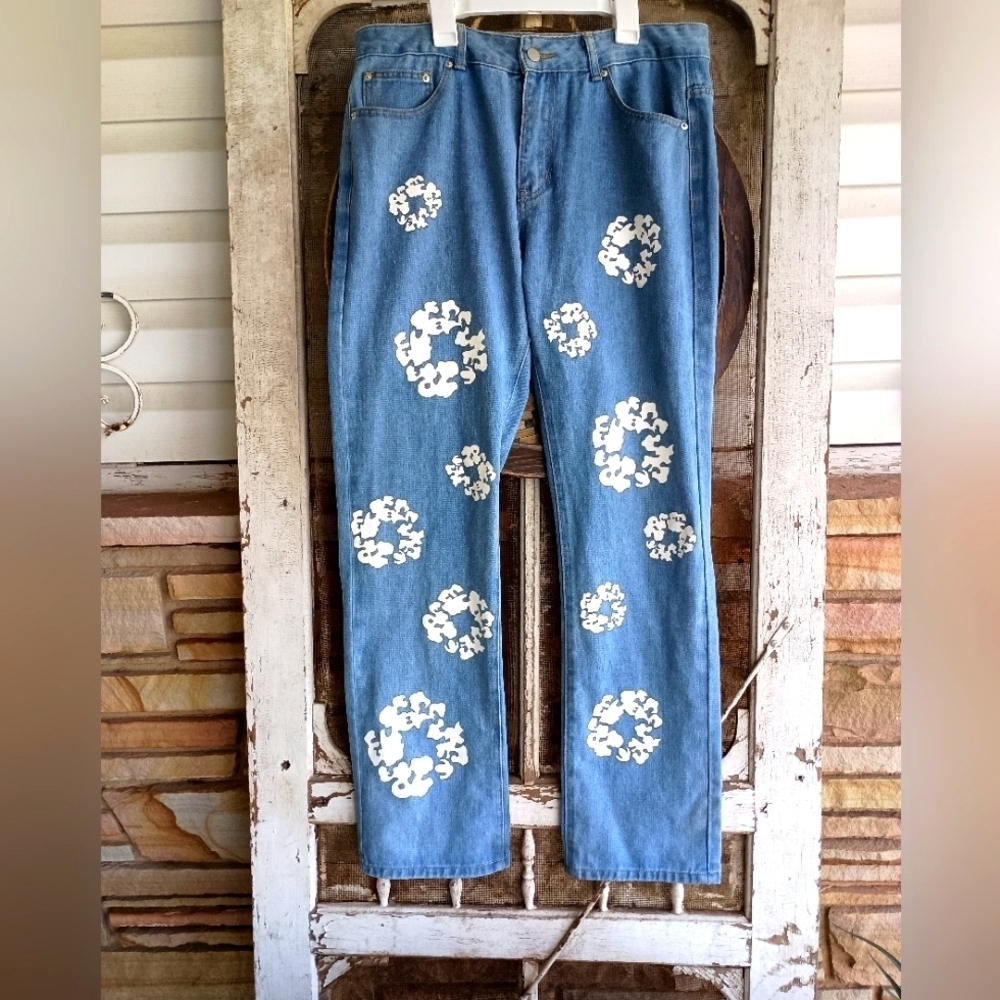 NVFelix Floral Blue Jeans_Med